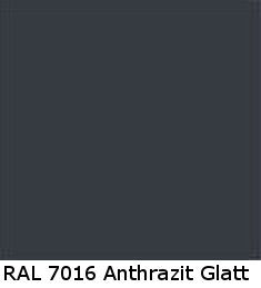 RAL 7016 Anthrazit Glatt